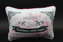 Párna'A nyugdíjas club/pink' - 01