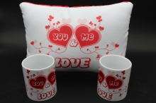 Párna'You me love/szívek' - 02