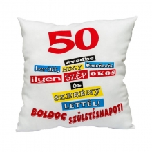 50 év kellett ahhoz párna - 01