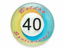 Hűtőmágnes lencse/40 - 04