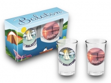 Pohárszett(2db)'Balaton 2' - 01