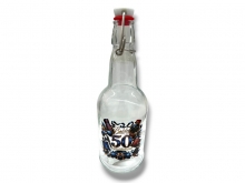 Dísz üveg 916K-500ml (50) - 01