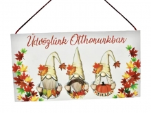 Fatábla N.Üdvözlünk Ott./manós - 01