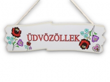 Fa akasztós dísz J1007-U - 02