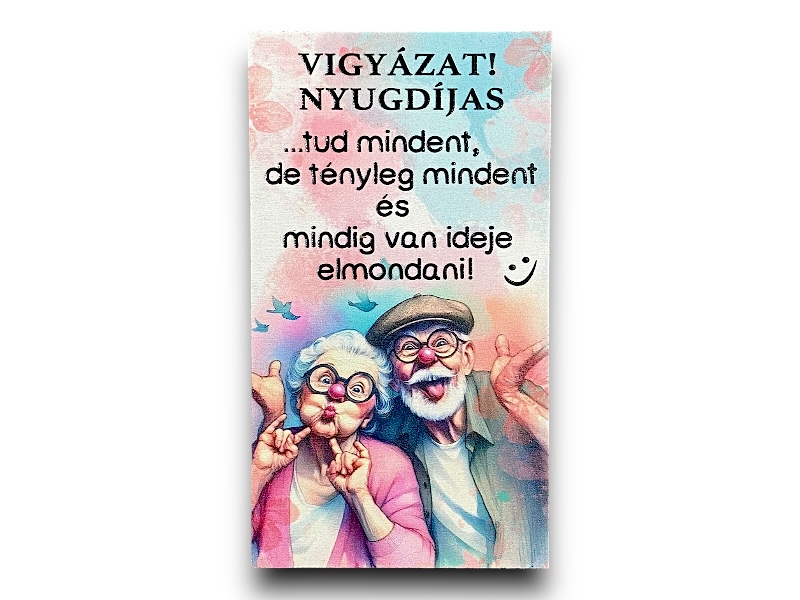 Hűtőmágnes nyudíjas 11.