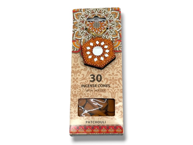 Füstölőkúp+tartó 30pcs 529464