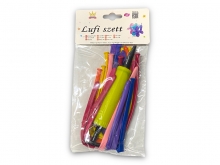 Lufi latex 10pcs+pumpa 888402 - 02