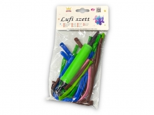 Lufi latex 10pcs+pumpa 888402 - 04