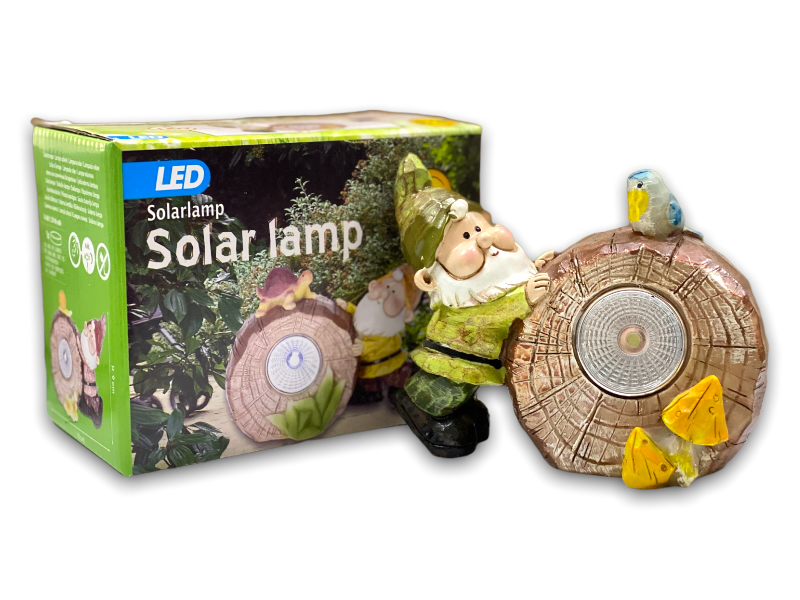 Solár törpe farönkkel 036841