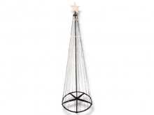 Led-es fenyőfa dekor 552397 - 01